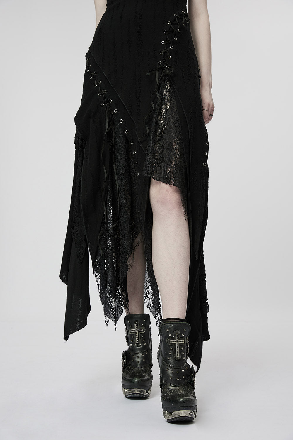 Forest Fae Tattered Maxi Dress - dresses - VampireFreaks - Punk Rave
