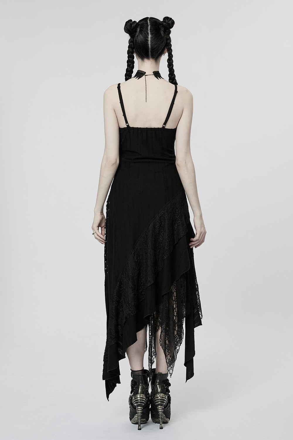 Forest Fae Tattered Maxi Dress - dresses - VampireFreaks - Punk Rave