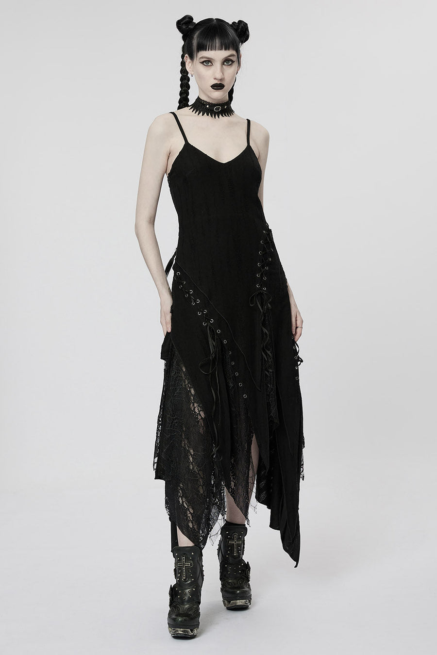 Forest Fae Tattered Maxi Dress - dresses - VampireFreaks - Punk Rave
