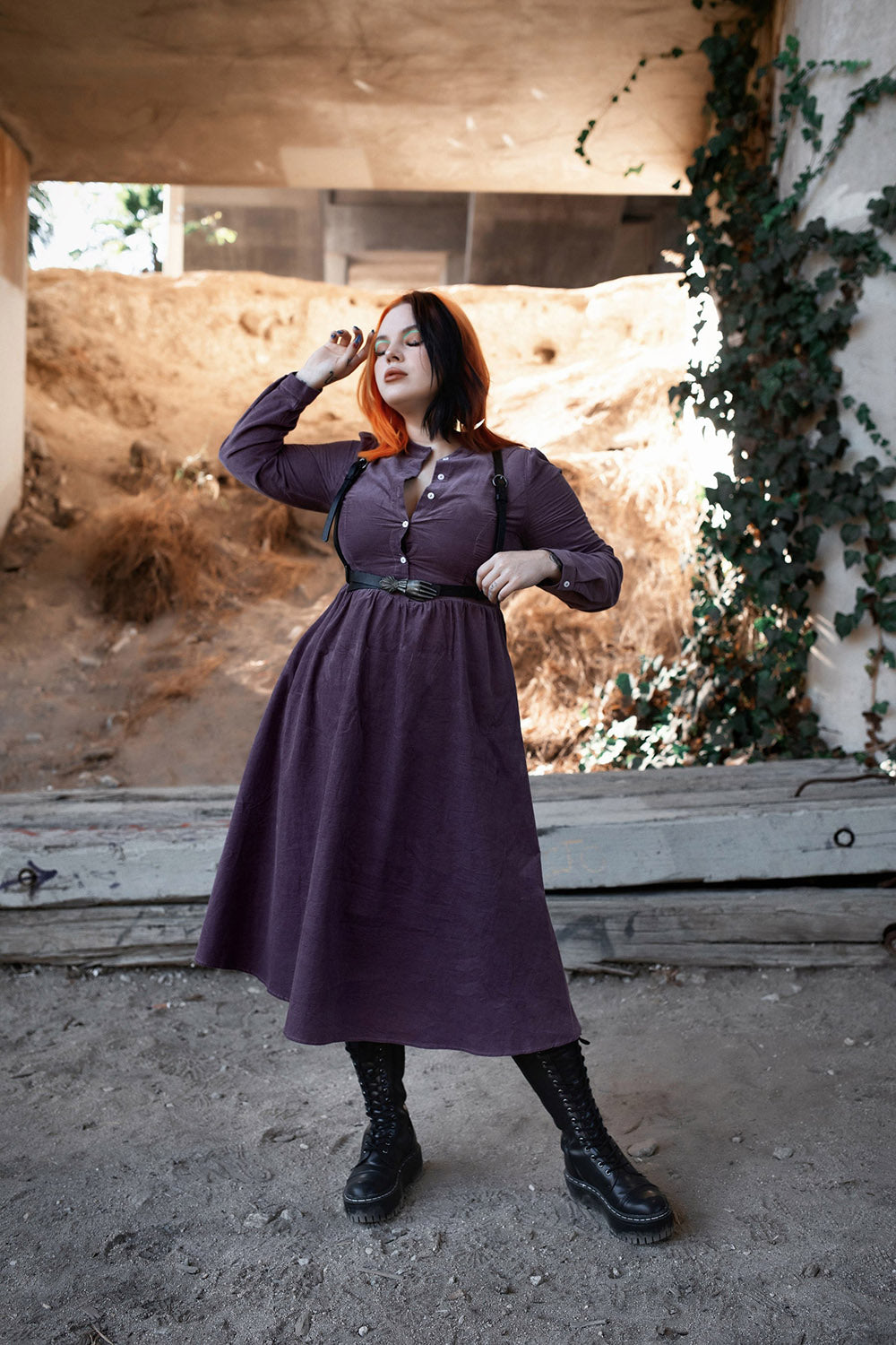 gothic salem dress
