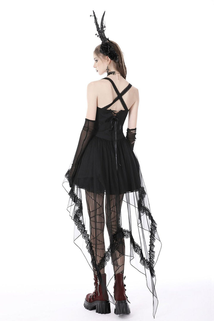 Funeral Haunt Halter Dress - dresses - VampireFreaks - Dark In Love
