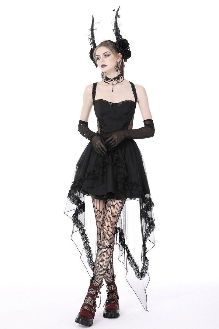 Funeral Haunt Halter Dress - dresses - VampireFreaks - Dark In Love