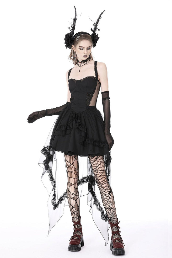 Funeral Haunt Halter Dress - dresses - VampireFreaks - Dark In Love