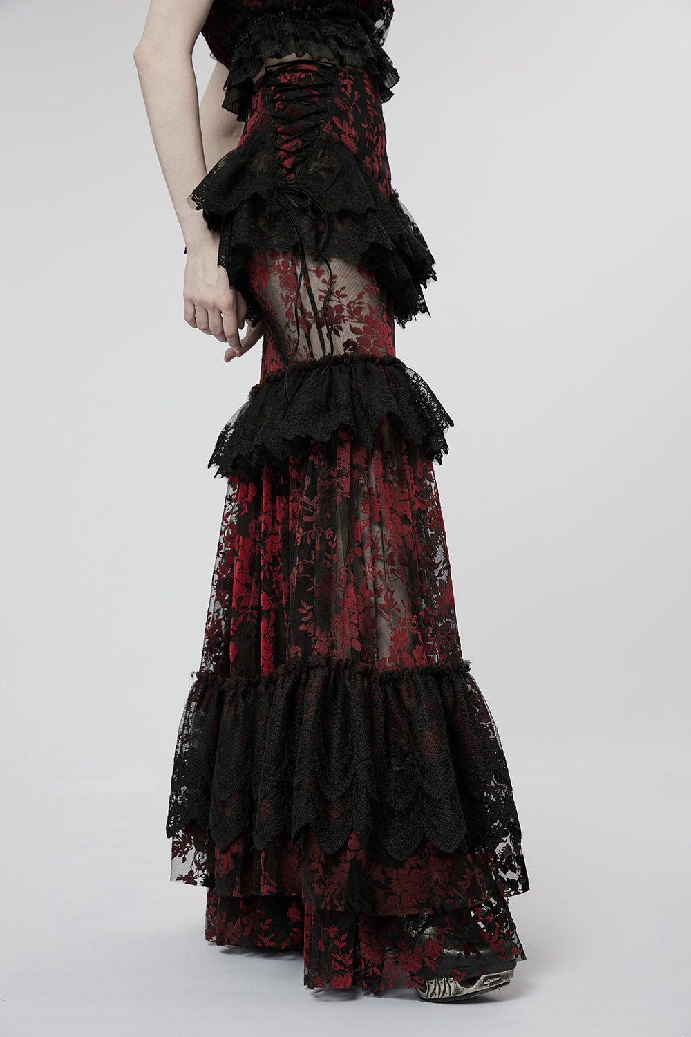 vintage goth skirt