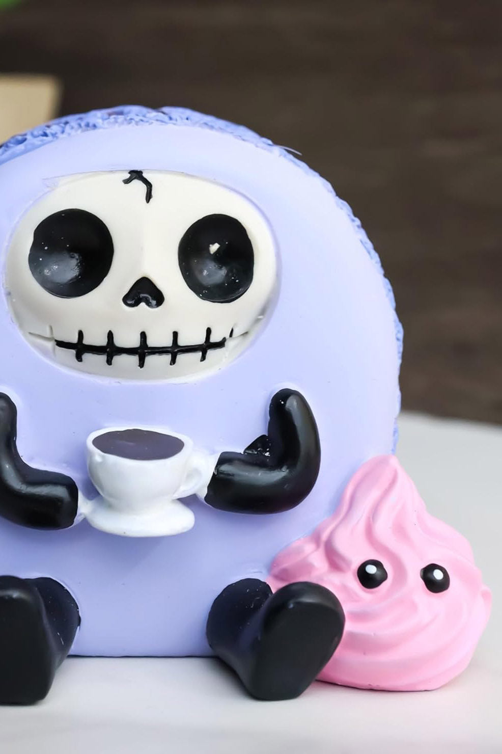 emo statue toy