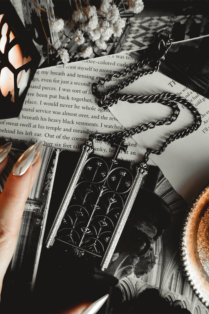hypoallergenic gothic renaissance necklace