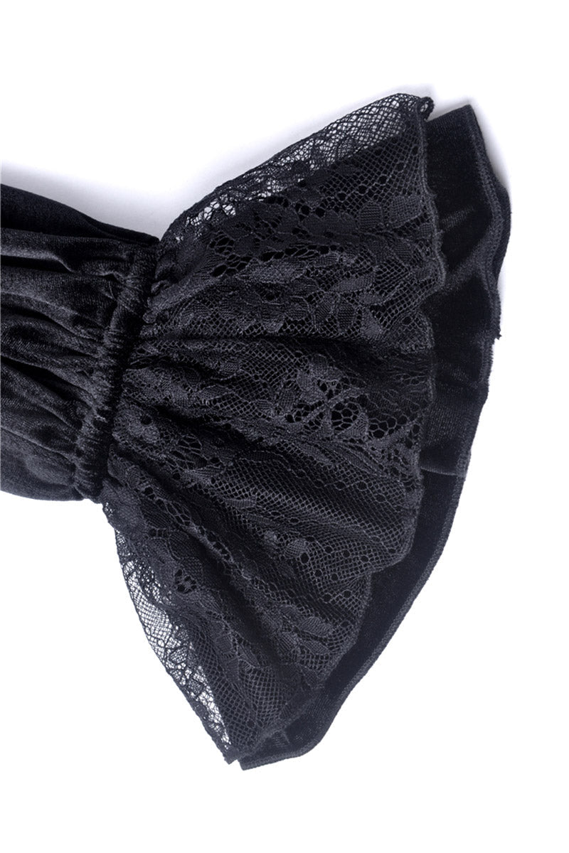 Gatsby Gothic Velvet Midi Dress - dresses - VampireFreaks - Dark In Love