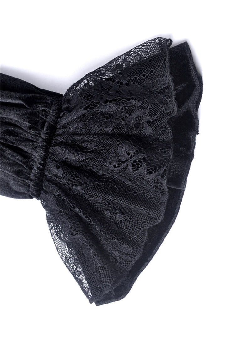 Gatsby Gothic Velvet Midi Dress - dresses - VampireFreaks - Dark In Love