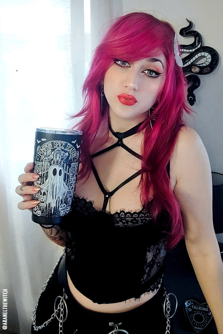 Pumpkin Spice Season 20 oz Travel Mug