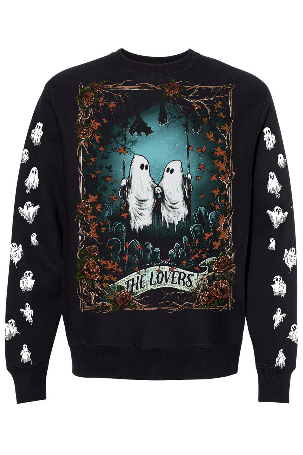 I love hot sale ghost sweatshirt