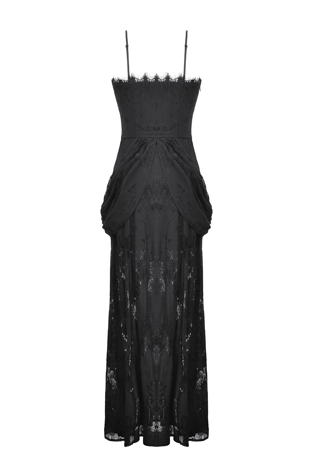 Ghost Seer Gothic Lace Bustle Dress - dresses - VampireFreaks - Dark In Love