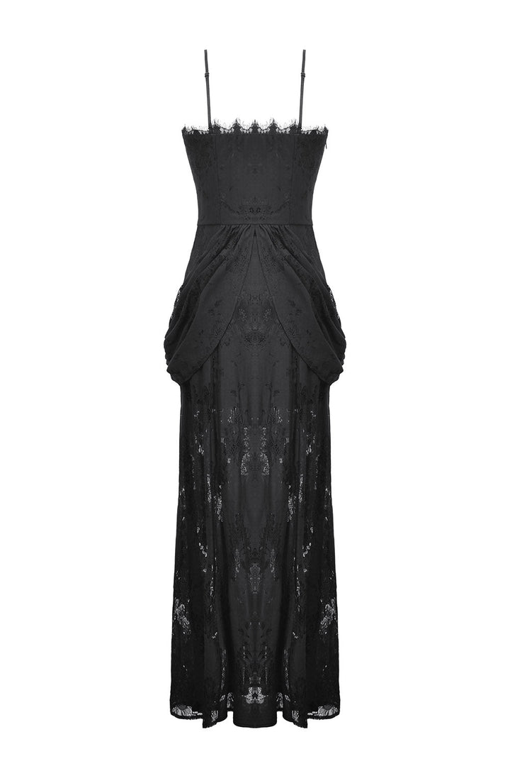 Ghost Seer Gothic Lace Bustle Dress - dresses - VampireFreaks - Dark In Love