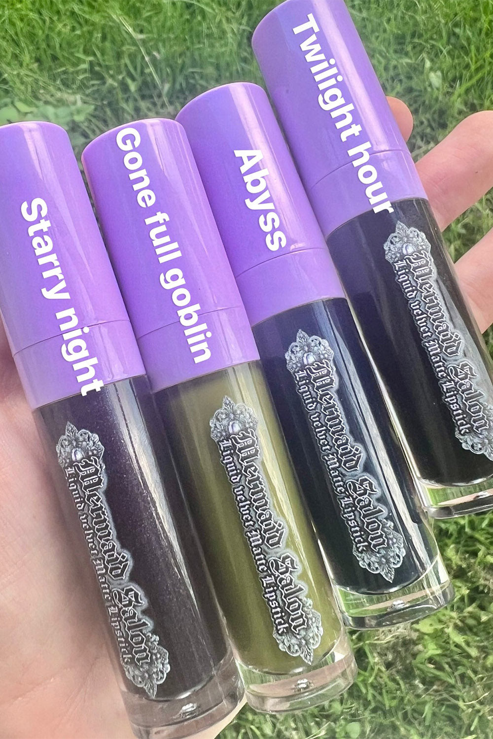 gothic green lipstick and other witchy shades