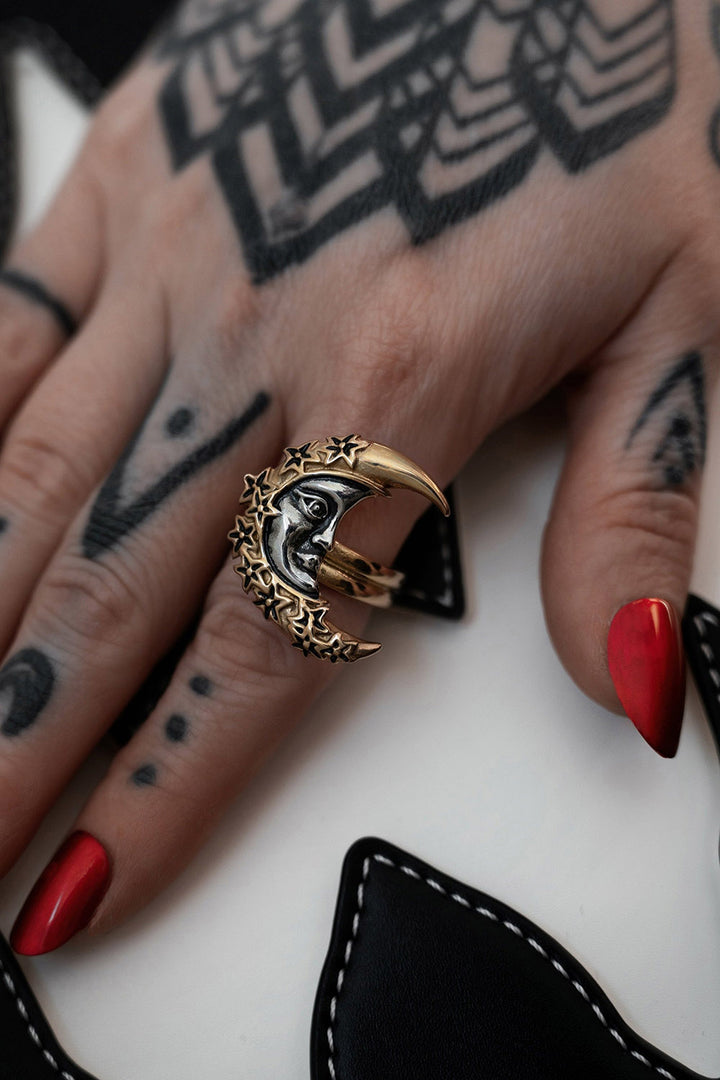 witchy occult ring