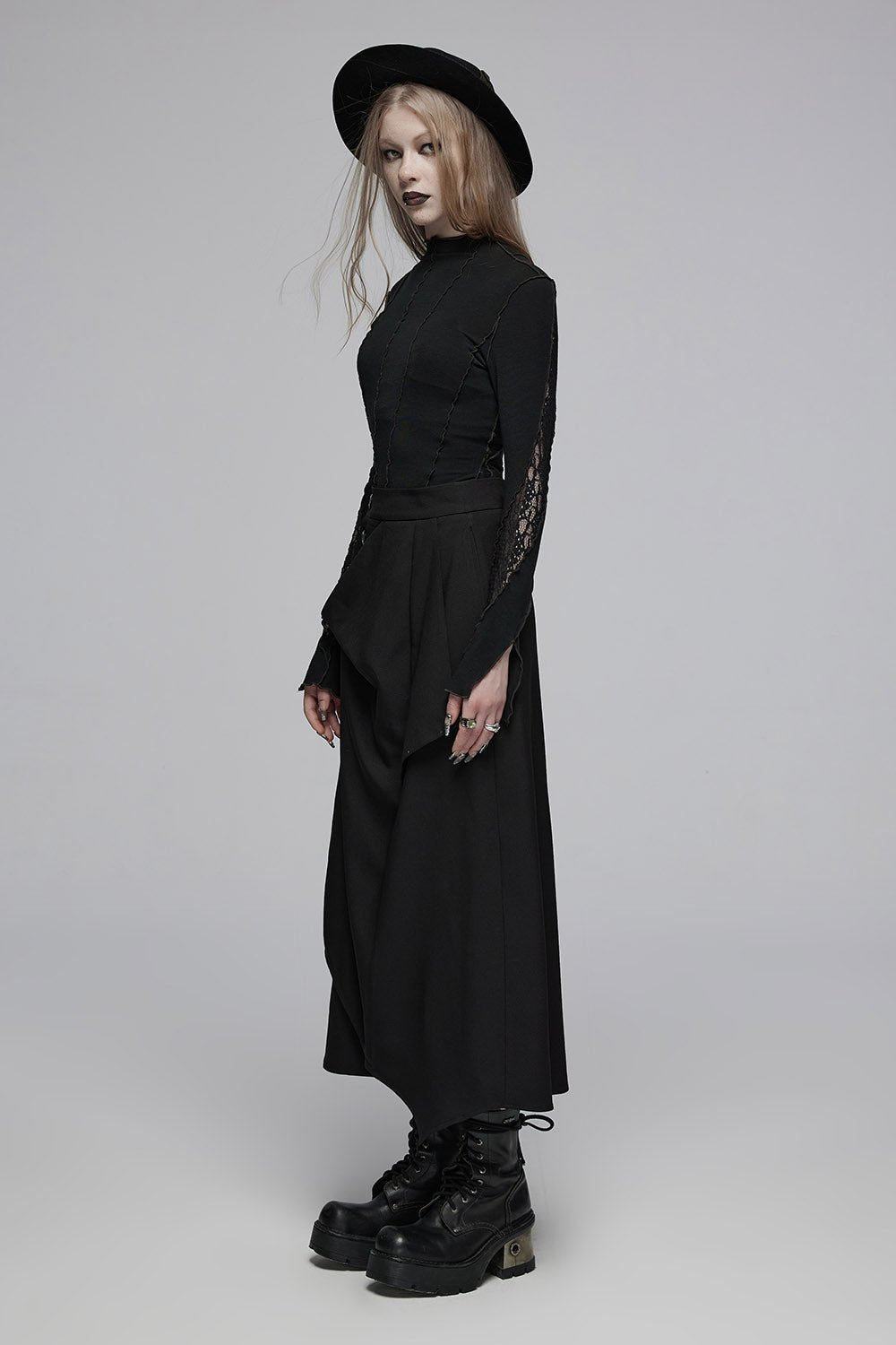 Golgotha Bustle Skirt - skirts - VampireFreaks - Punk Rave