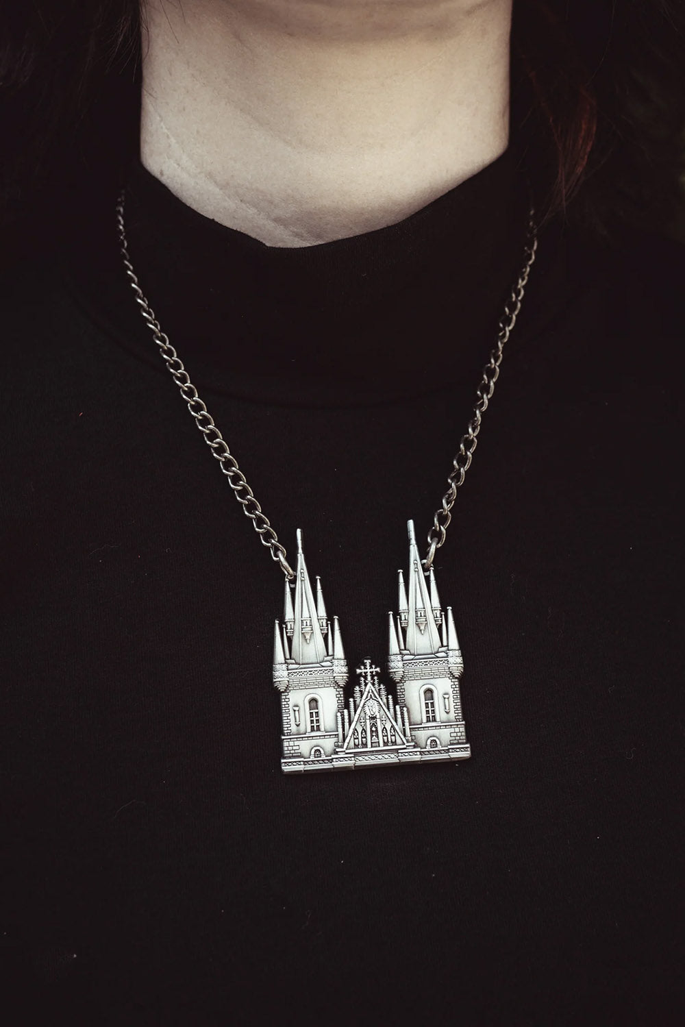 vampire goth necklace