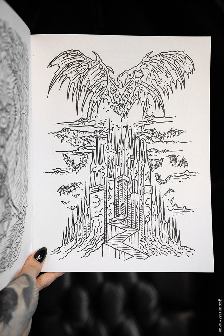 bat coloring book