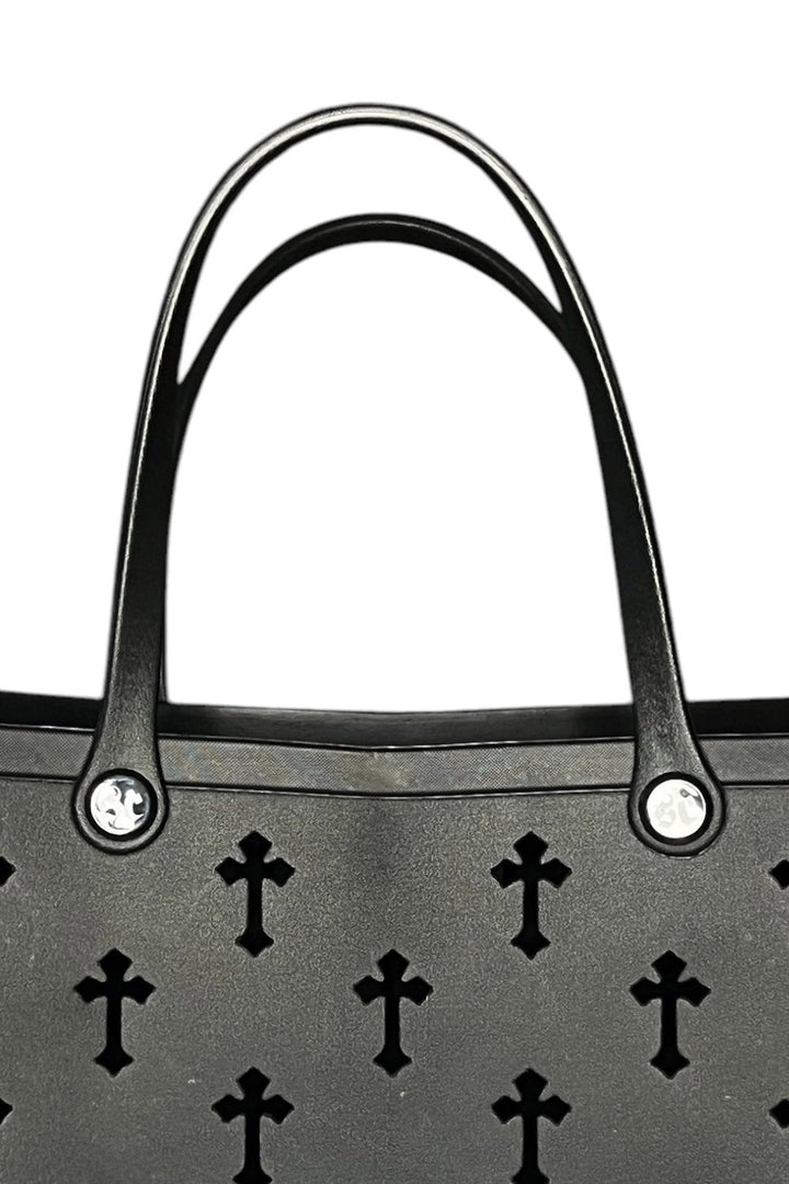 strangecvlt gothic cross purse shoulder bag