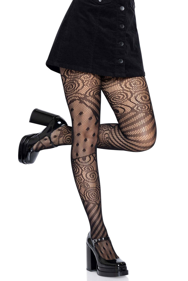 Sally's Stitches Patchwork Tights