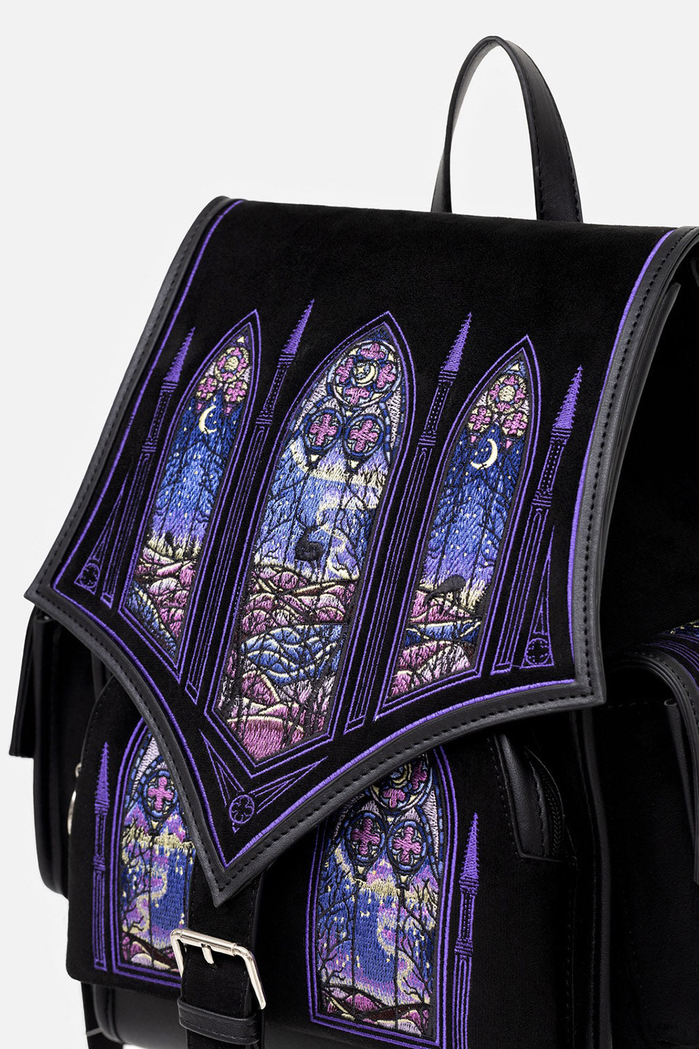 gothic medieval backpack