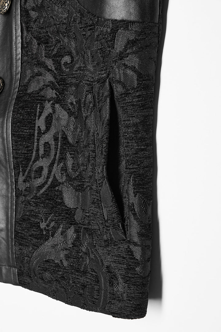 gothic vest with pockets