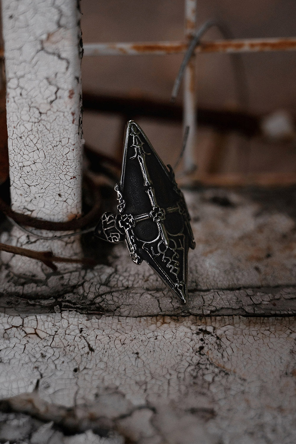 goth ring by lively ring