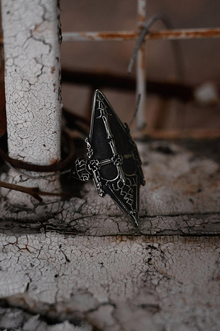 goth ring by lively ring
