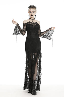 Dark Enchantment High Low Gothic Dress