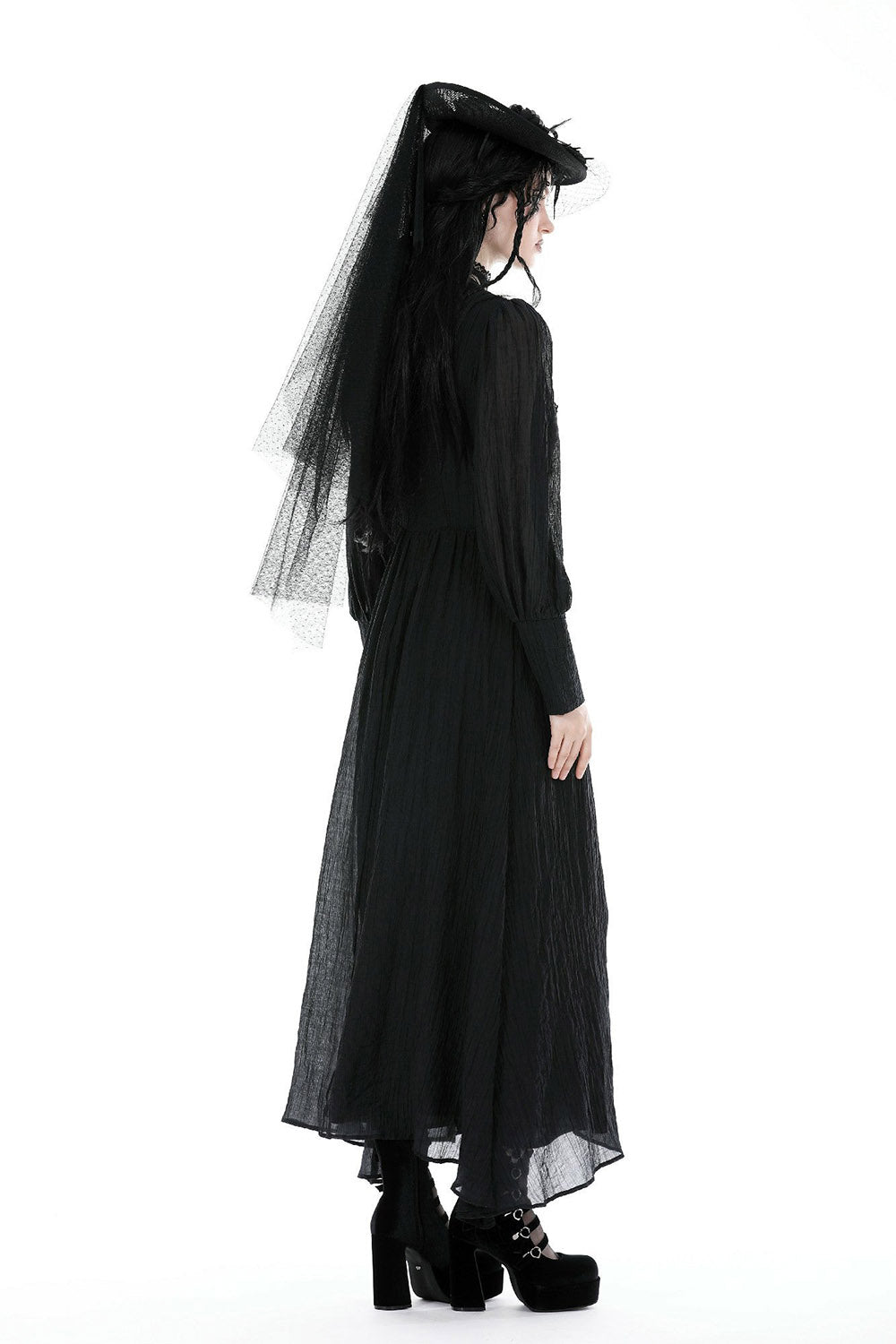 black flower hat