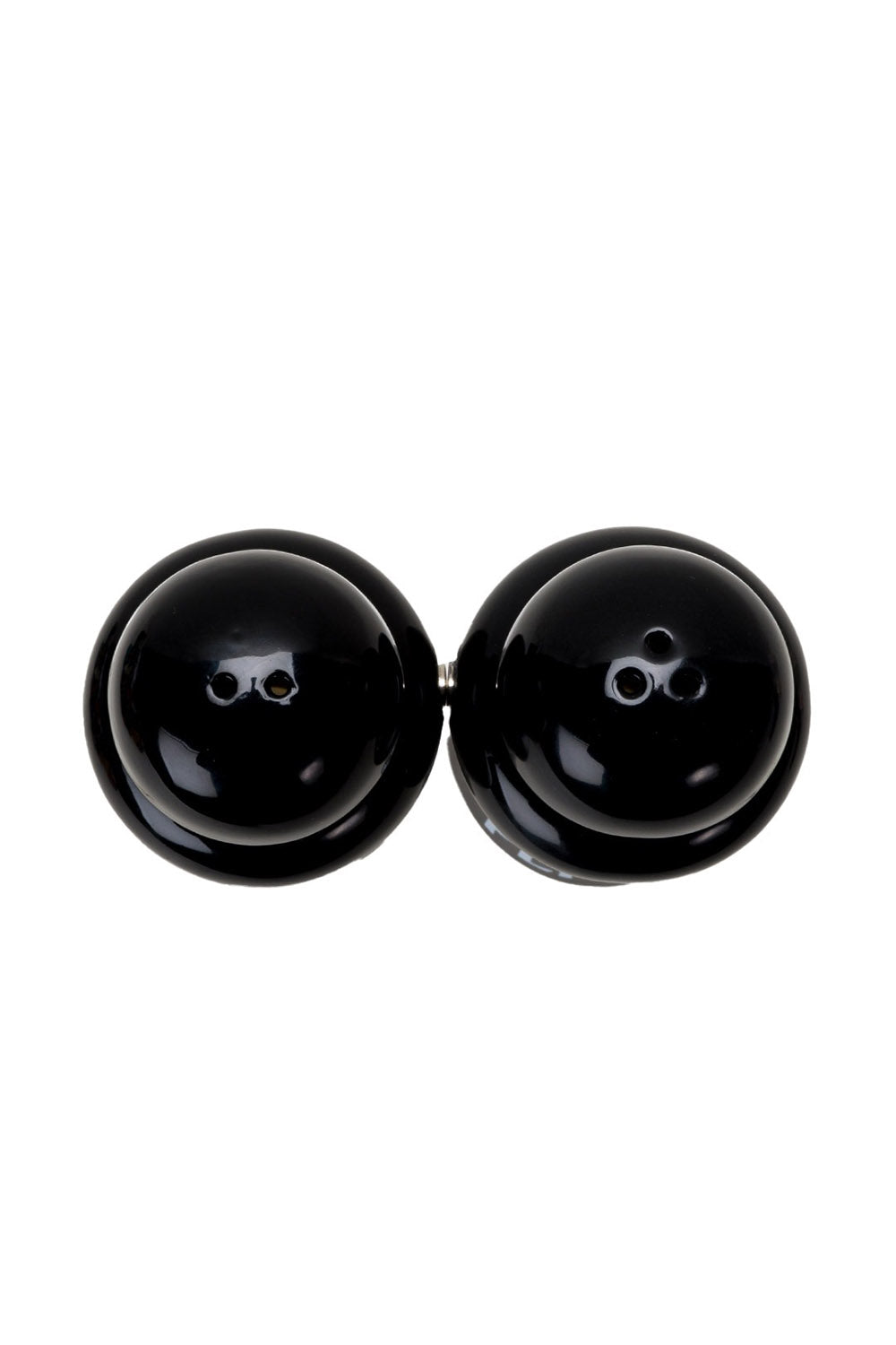 ceramic gothic salt and pepper shaker set