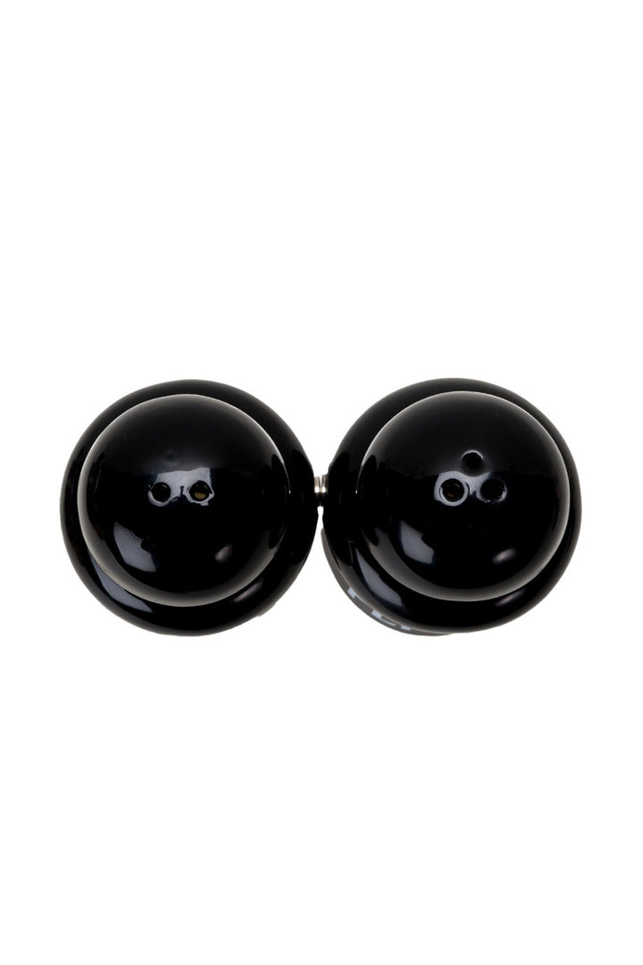 ceramic gothic salt and pepper shaker set