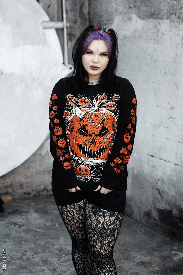 Possessed Pumpkin Patch T-shirt