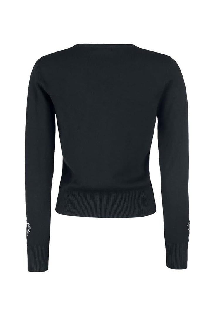 bride of Frankenstein  heart patch cardigan