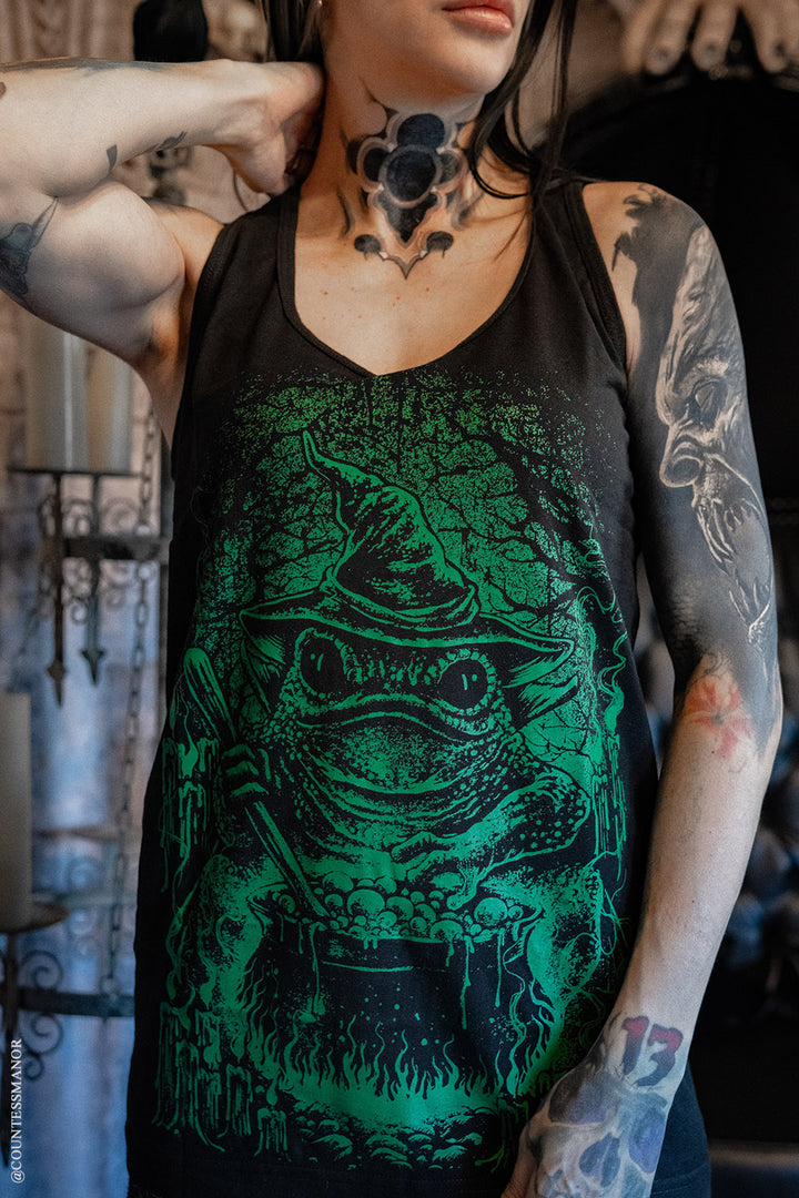 vampire goth tank top