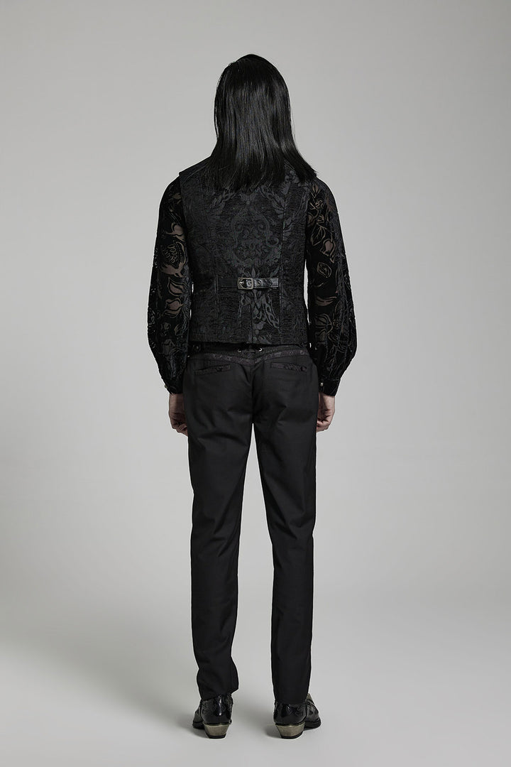 mens gothic renaissance vest waistcoat