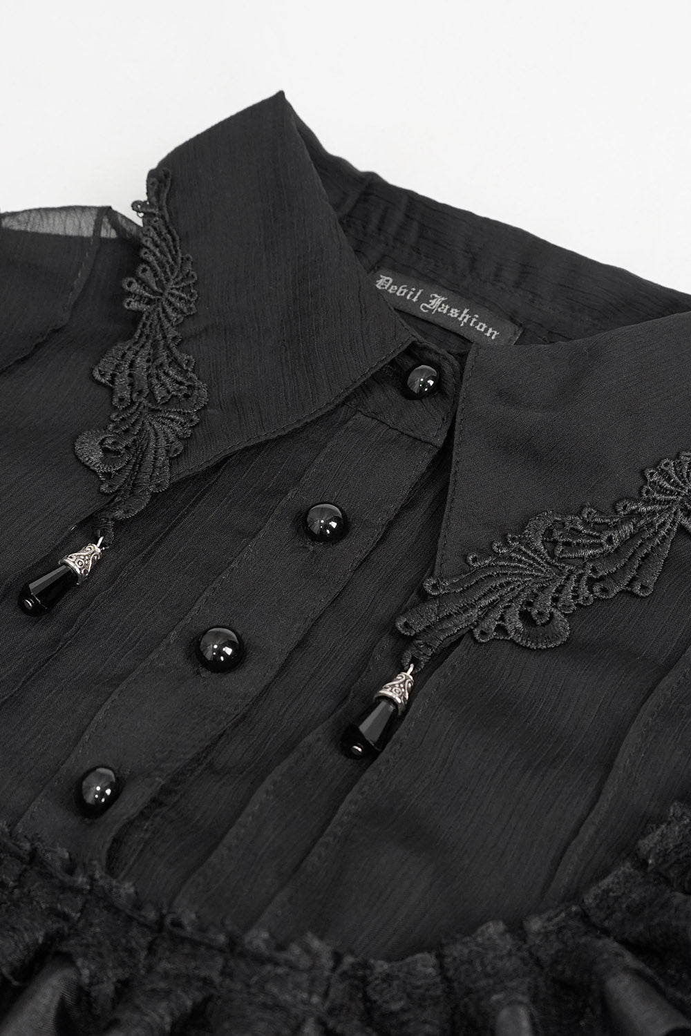 gothic cross blouse
