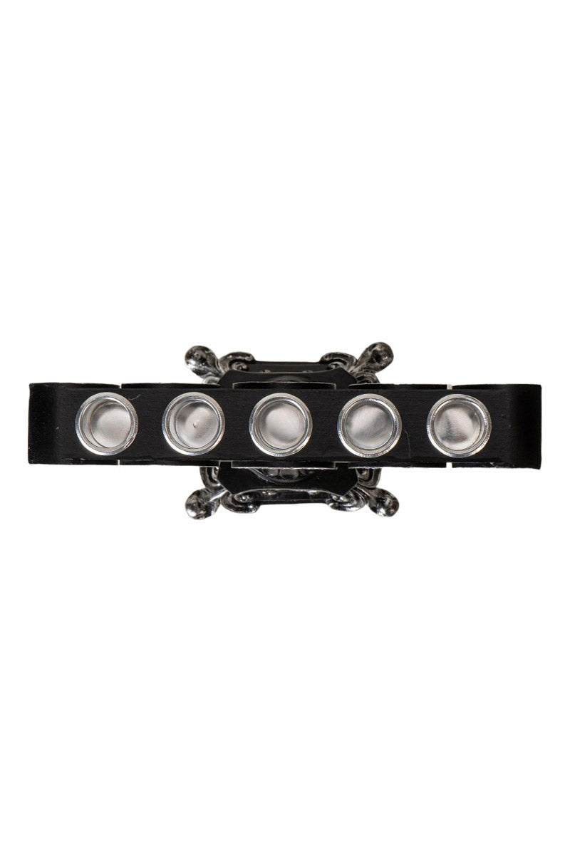 gothic taper candle holder