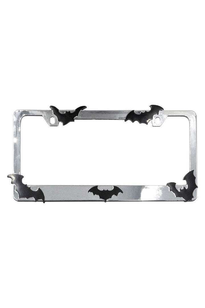 bat license plate frame