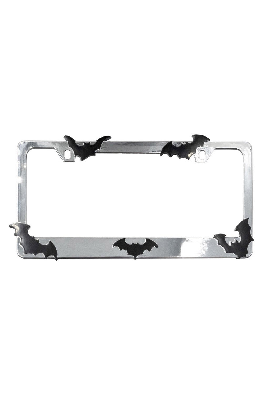 bat license plate frame