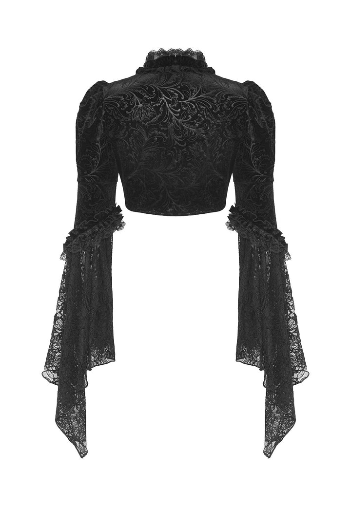 womens witchy vintage goth coat