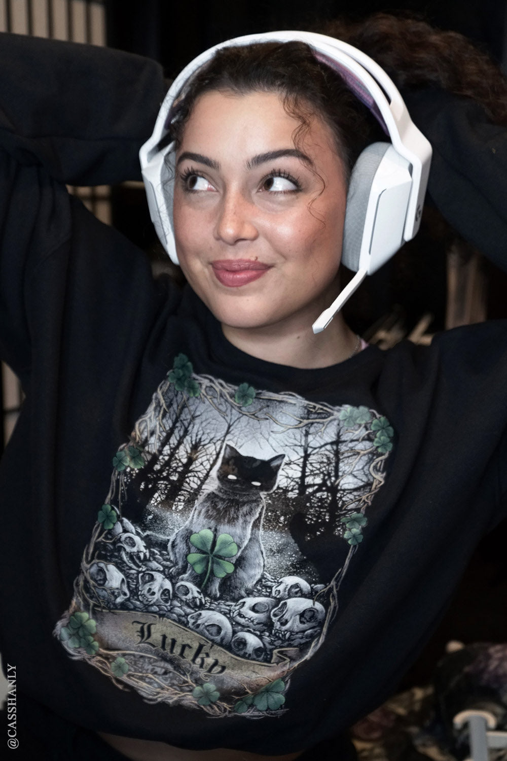 Lucky Cat Tarot Sweatshirt