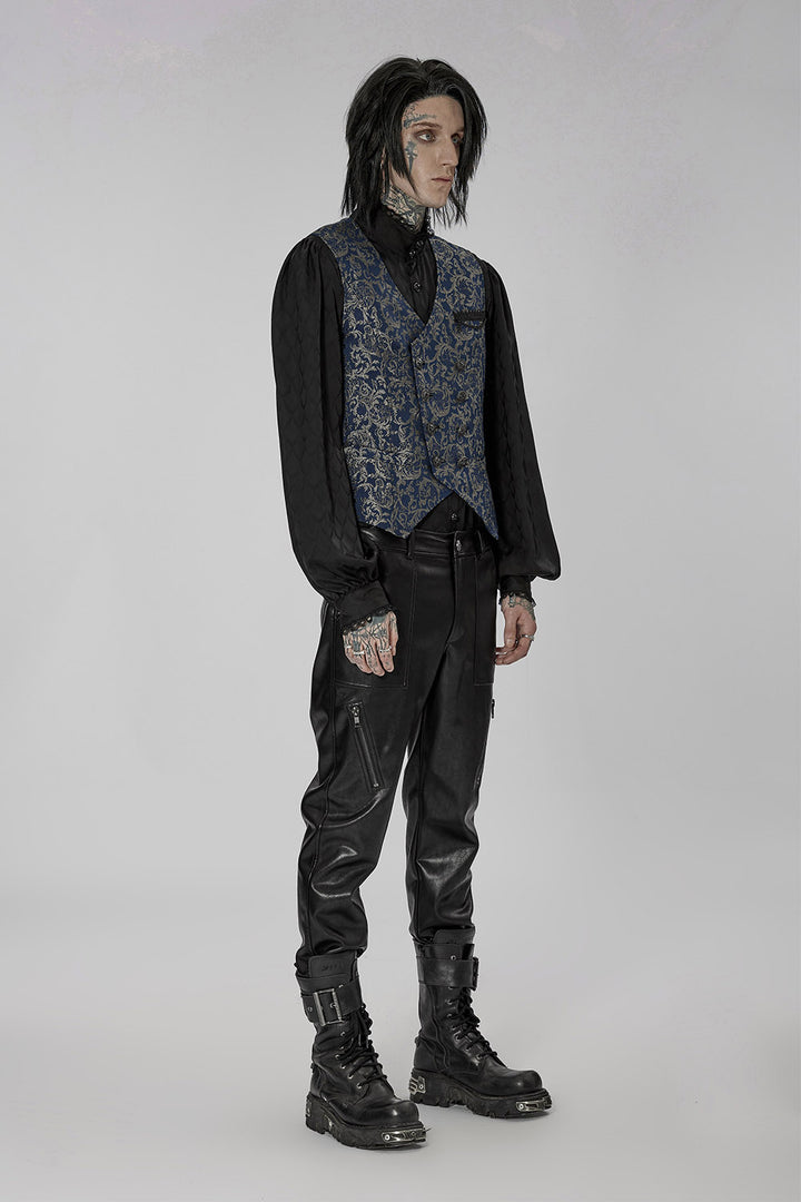 mens trad gothic waistcoat by punk rave