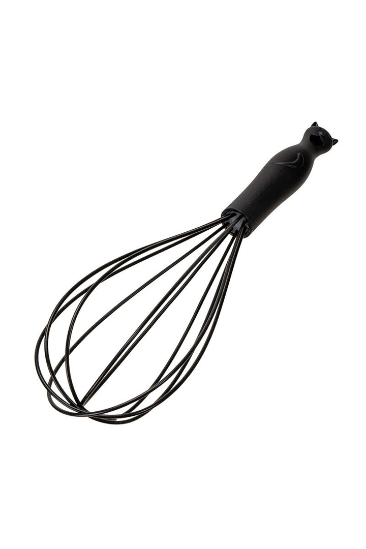 gothic cat cooking whisk