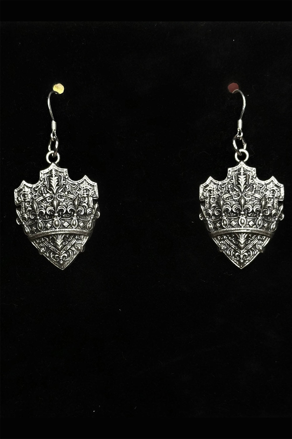 ornate medieval goth earrings