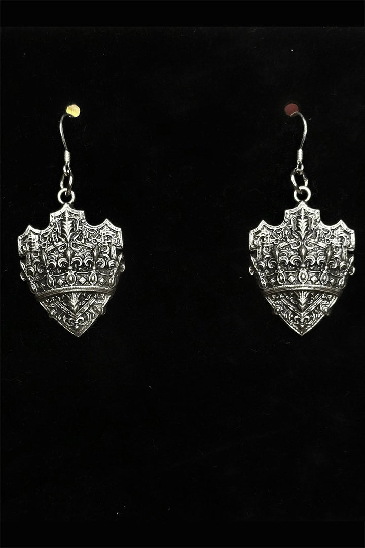 ornate medieval goth earrings