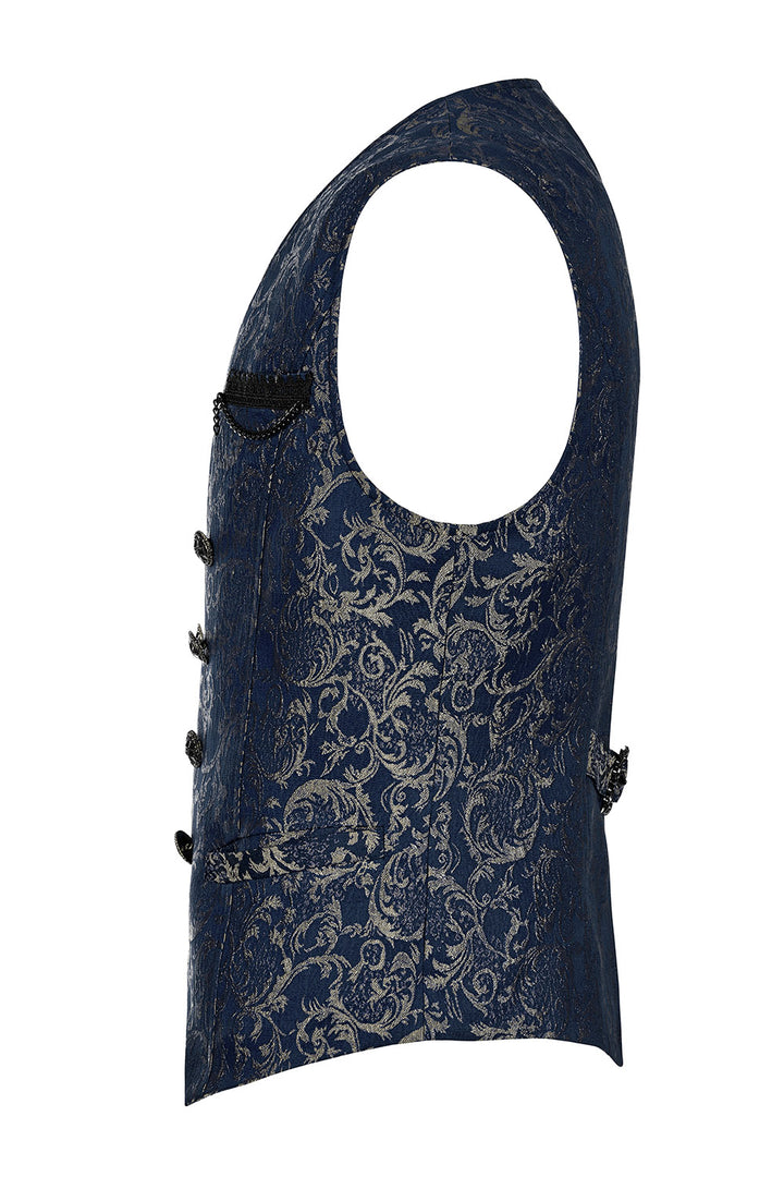 mens ornate gothic vampire vest