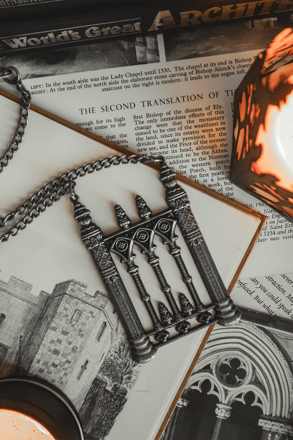 cemetery gate necklace