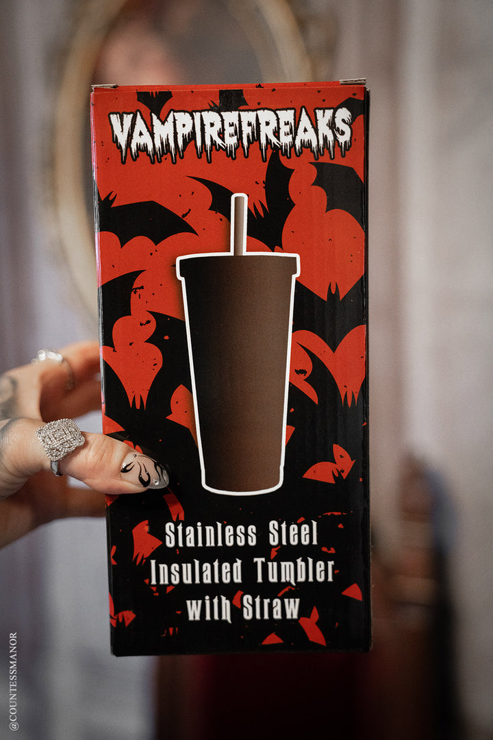 gothic travel mug gift box