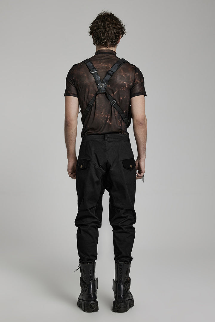 Punk Trenches Chest Harness Bag