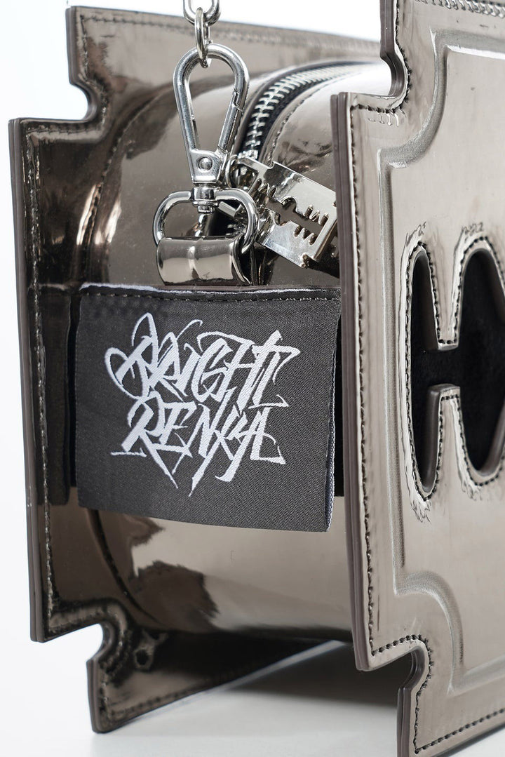 Mondschein-Silber-Rasierklingen-Tasche